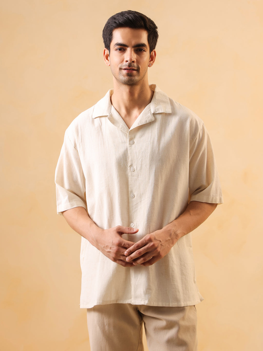 Ivory Breeze Men’s Relaxed Cubano Shirt