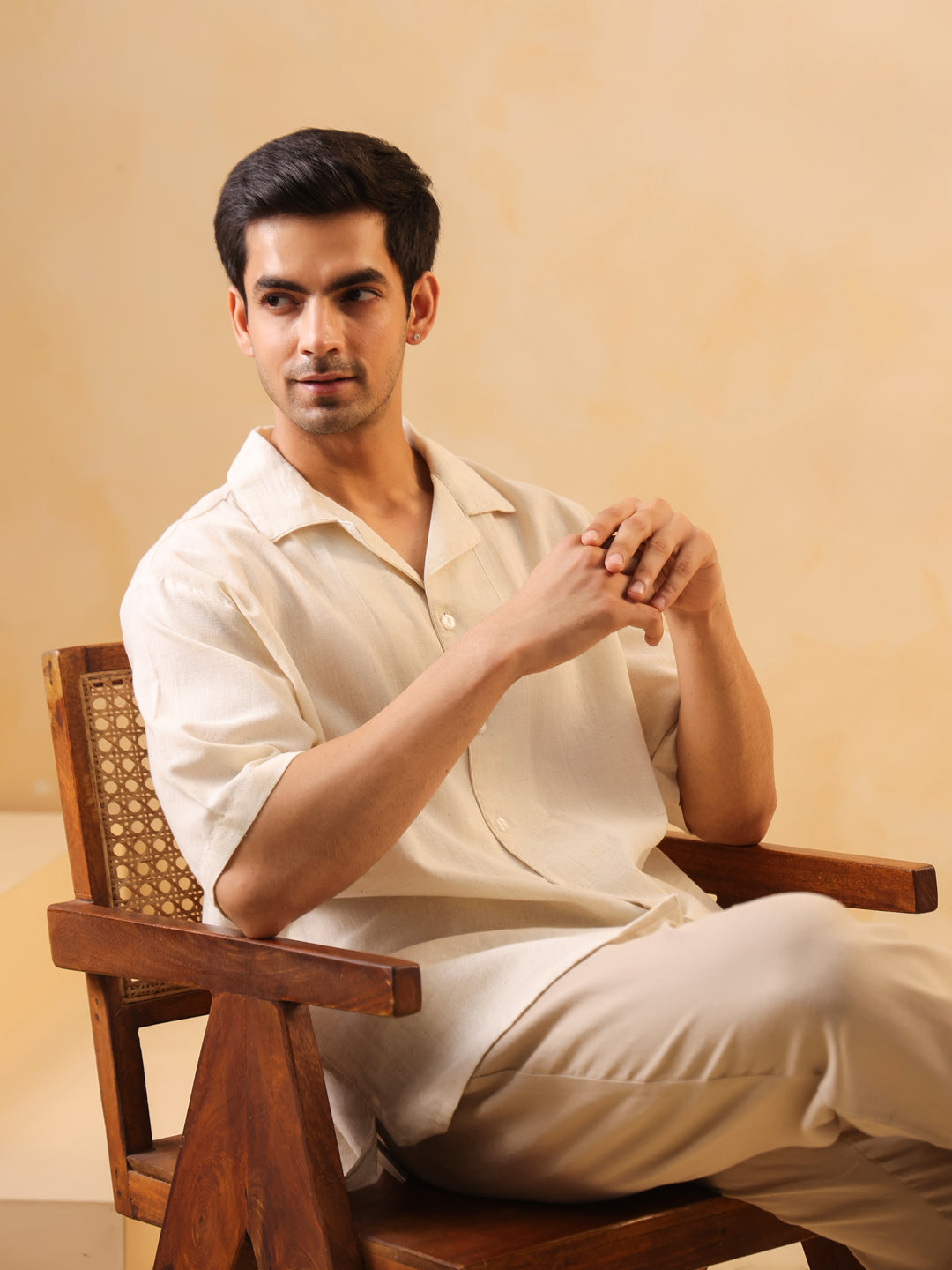 Ivory Breeze Men’s Relaxed Cubano Shirt