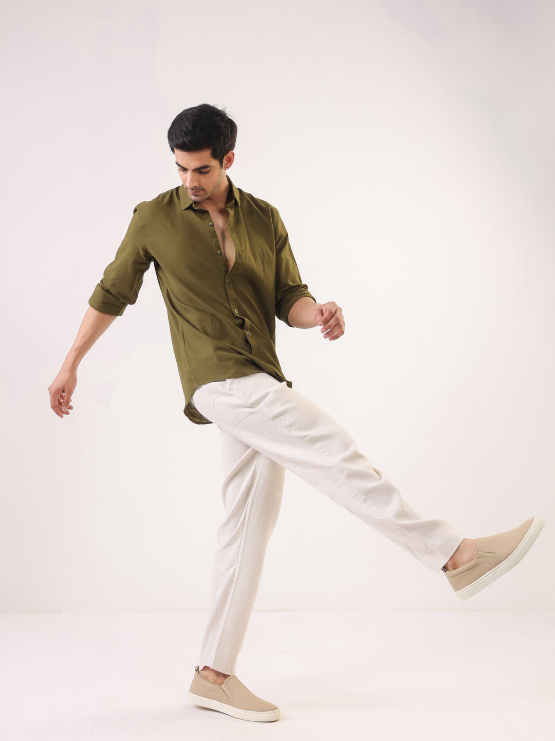 Forest Olive Premium Everyday Shirt