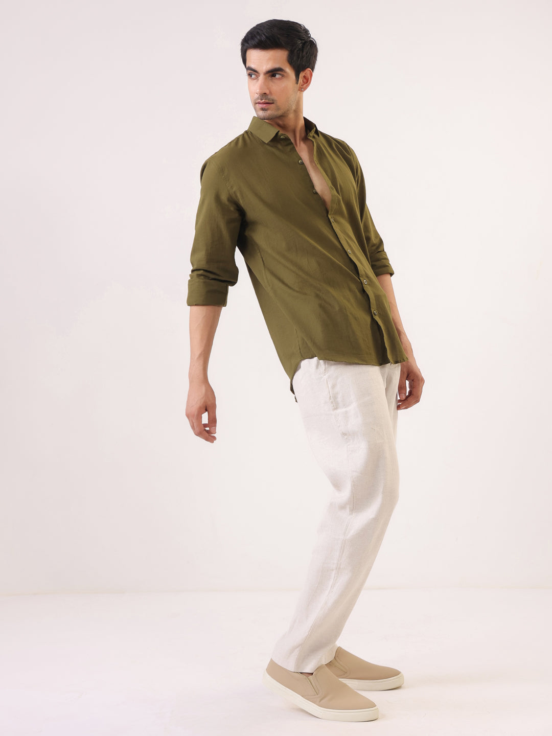 Forest Olive Premium Everyday Shirt