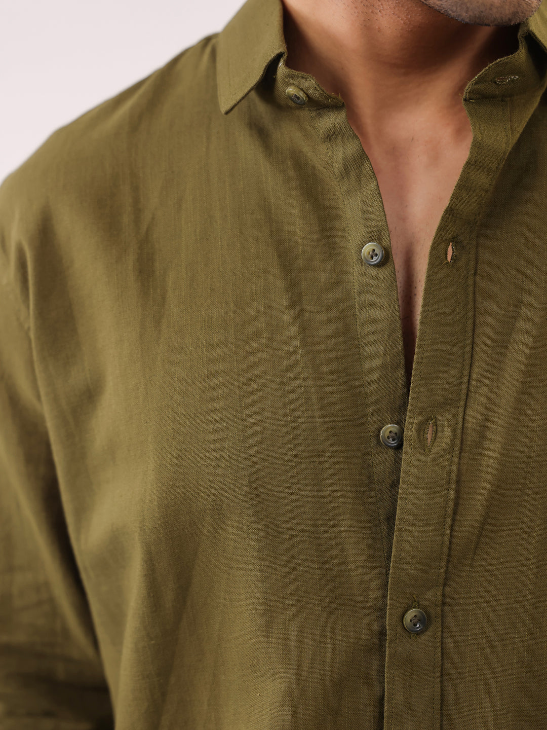 Forest Olive Premium Everyday Shirt