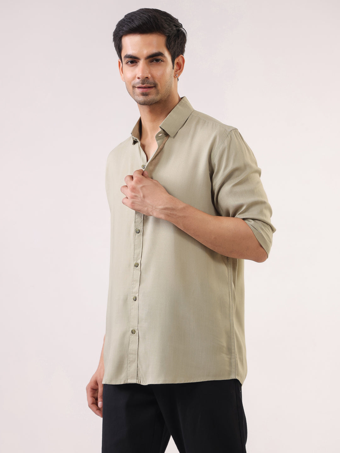 Calm Olive SmoothTouch Long-Sleeve Shirt