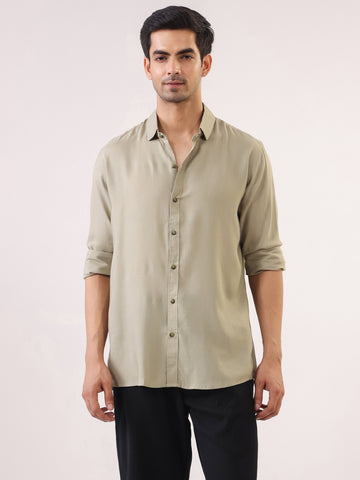 Calm Olive SmoothTouch Long-Sleeve Shirt