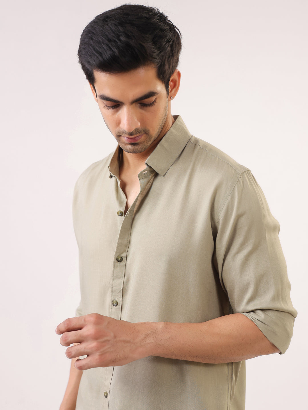 Calm Olive SmoothTouch Long-Sleeve Shirt