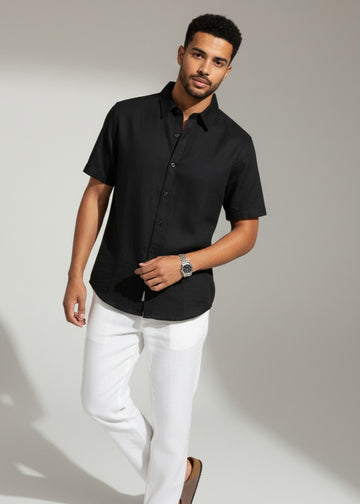 Black Short Sleeve Shirt