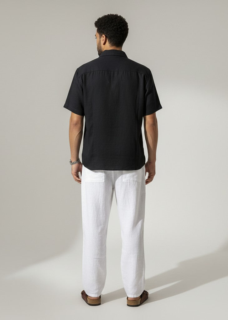 Black Short Sleeve Shirt